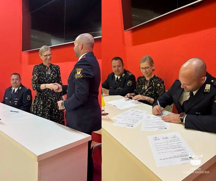 Občina Gornja Radgona podpisala pogodbe z gasilskimi društvi za leto 2025 2